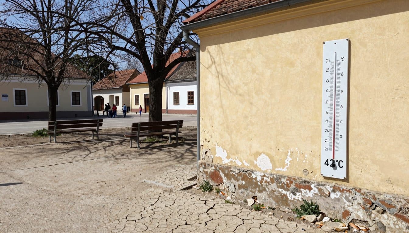 Ungarn verzeichnet mit 42 Grad neuen nationalen Hitzerekord