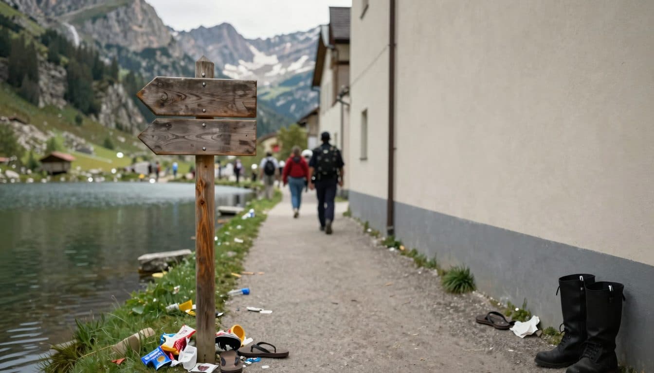 Cortina d'Ampezzo verschärft Kontrollen gegen rücksichtsloses Verhalten von Touristen