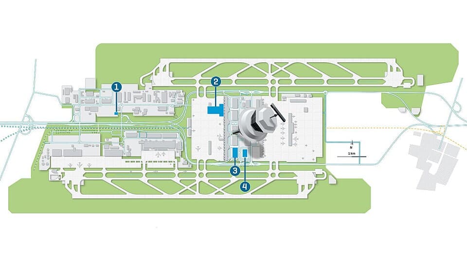 Flughafen München Ausbaustand 2024